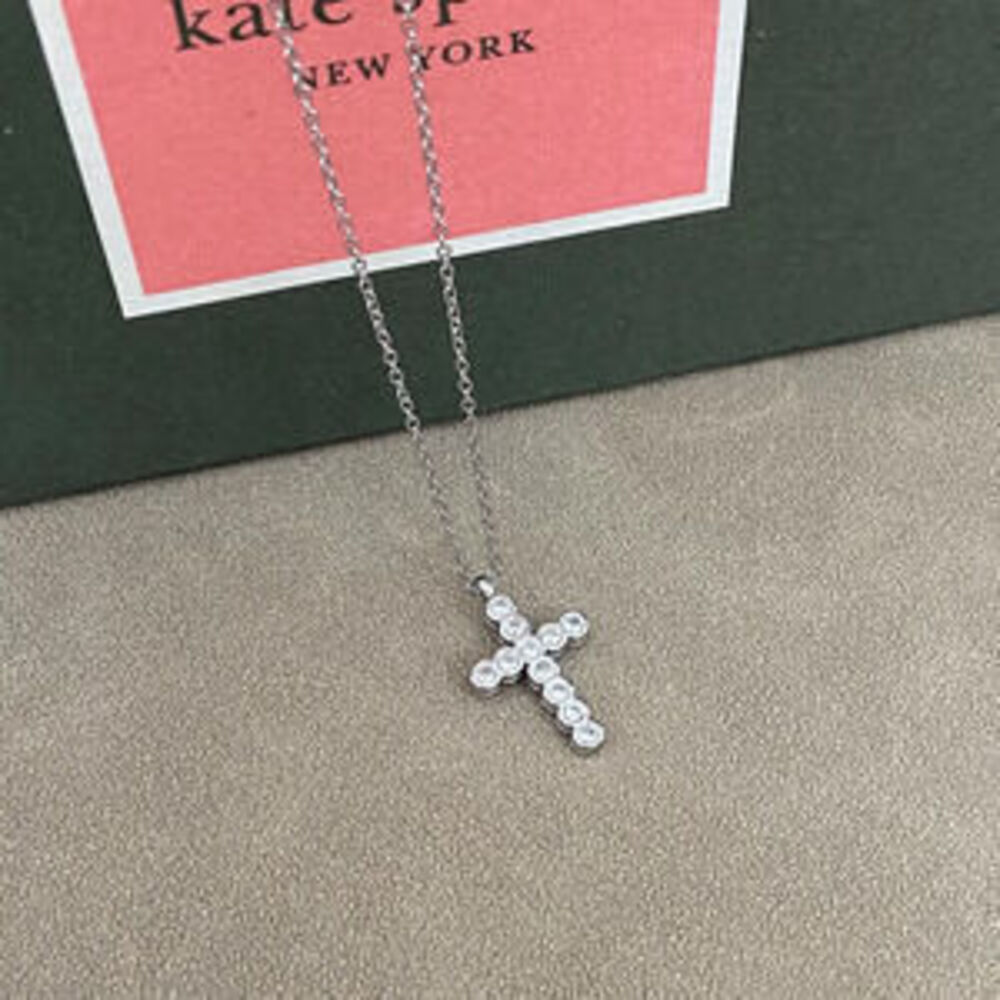 kate spade Diamond Cross Necklace
